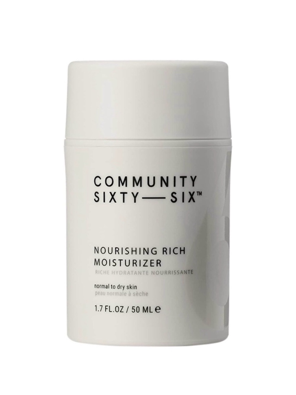 Community Sixty-Six Nourishing Rich Moisturizer 1.7 oz Hyaluronic Acid + Q10